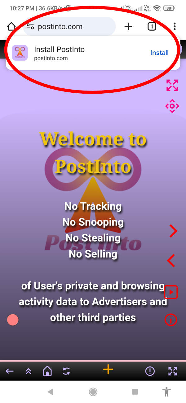 install on chrome android 1