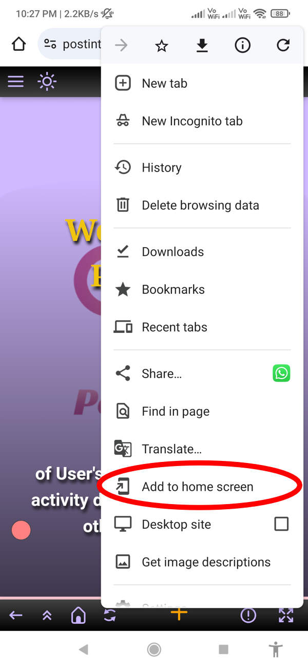 install on chrome android 2