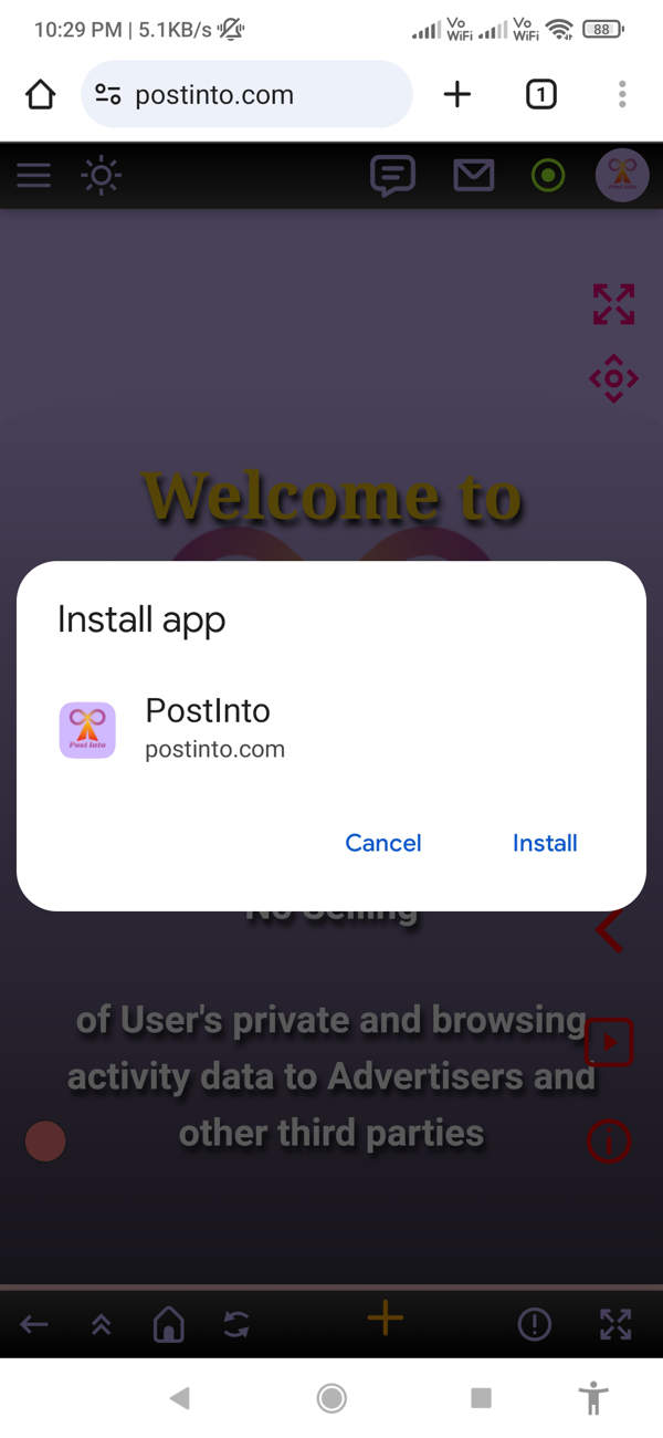 install on chrome android 3